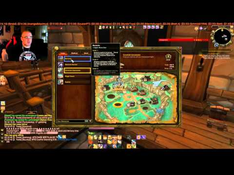 DXUN54 WoW How to setup your Garrison with  a Free level 100.