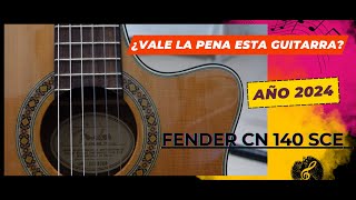 Video thumbnail for ¿VALE LA PENA ESTA GUITARRA? Fender CN-140SCE REVIEW by Musi&Tec