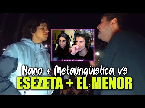 ESEZETA y EL MENOR vs NANO y META  ¡INCREÍBLE NIVEL DE CHILE! 🔥 (REACCIÓN)