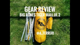 Big Agnes Tiger Wall UL 2 Personen Zelt Review deutsch - PCT 2020/ PCT2021