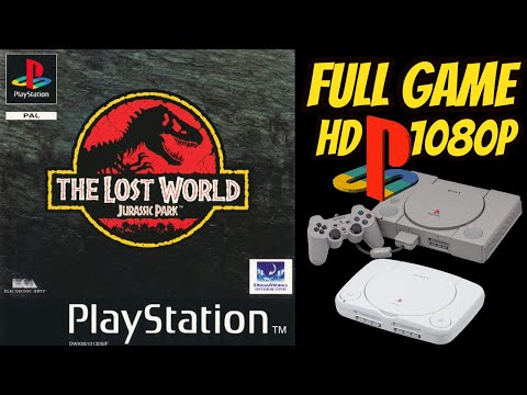 The Lost World: Jurassic Park | PS1 | 100% ALL DNA Longplay Walkthrough Playthrough Full Movie Game