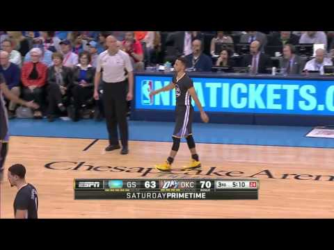 Golden State Warriors vs Oklahoma City Thunder - Highlights | February 27, 2016 | NBA 2015-16 Season