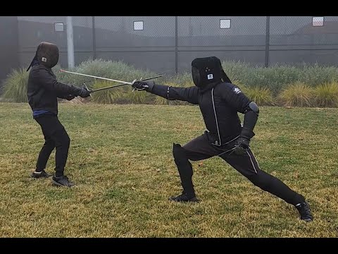 Rob Childs Rapier Vid 41 - Longsword vs Rapier