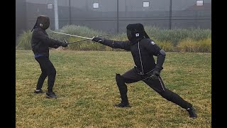 Rob Childs Rapier Vid 41 - Longsword vs Rapier
