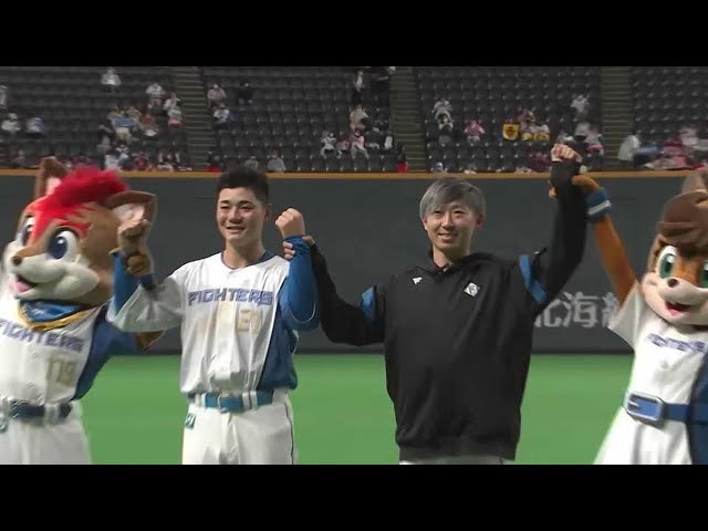 ファイターズ・金子千尋投手・清宮幸太郎選手ヒーローインタビュー 5月11日 北海道日本ハムファイターズ 対 オリックス・バファローズ