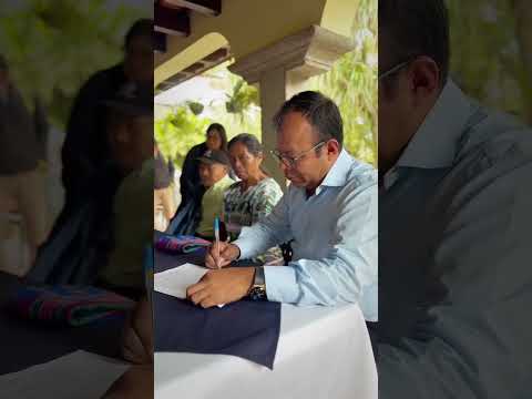🤝 ¡Más convenios firmados para el desarrollo de Santa Catarina Barahona!