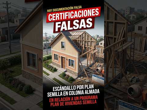 COLONIA ALMADA: INTENDENTE ACTUAL DENUNCIA CERTIFICACIONES FALSAS EN PROGRAMA DE VIVIENDAS SEMILLA.