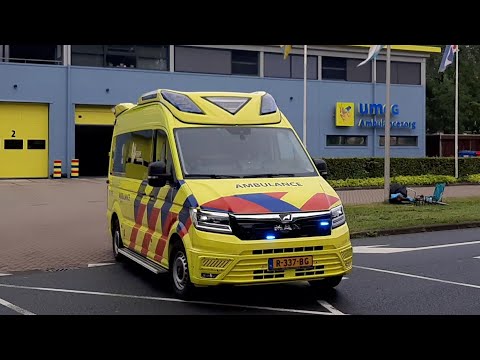 Primeur,  ambulance 02-115 met spoed naar een medisch incident