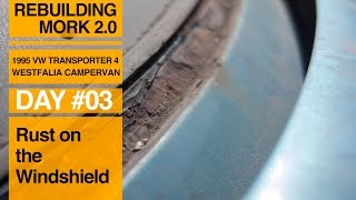 Rust on the Windshield. How we Repair it
