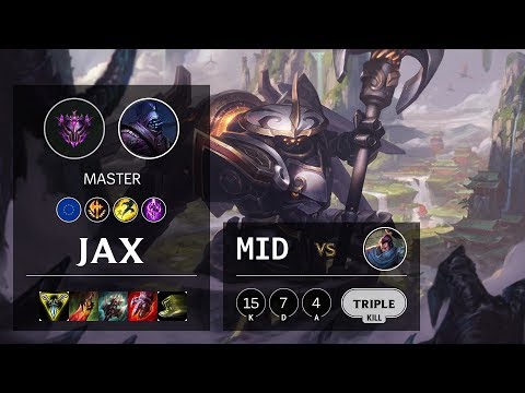 Jax Mid vs Yasuo - EUW Master Patch 10.9