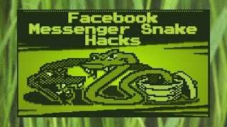 Facebook Messenger Hack | Snake