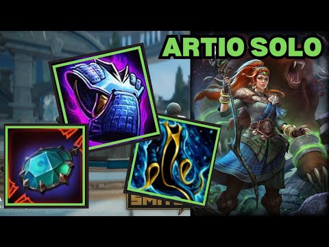 Laning Vs Vulcan!! - Artio Deity Solo Smite 2 Gameplay