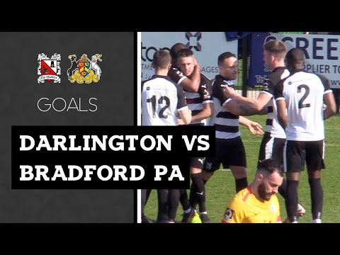 Goals: Darlington v Bradford Park Avenue
