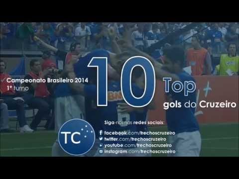 TOP 10 GOLS CRUZEIRO - BRASILEIRÃO 2014 - 1º TURNO
