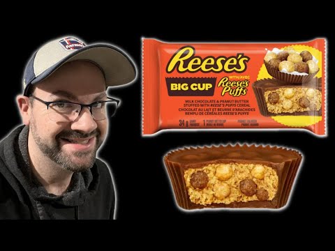 REESE'S BIG CUP WITH PUFFS IS THE LATEST PEANUT BUTTER CUP CREATION #shorts