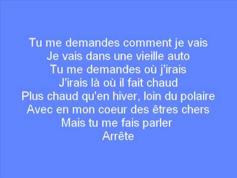 Daniel Bélanger - Rêver mieux (Lyrics)