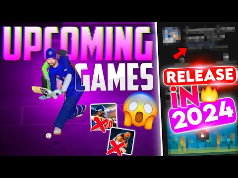 UPCOMING CRICKET GAMES 😯🔥‼️5 CRICKET GAMES To Be Released in 2024 || New Cricket Games 2024 🔥