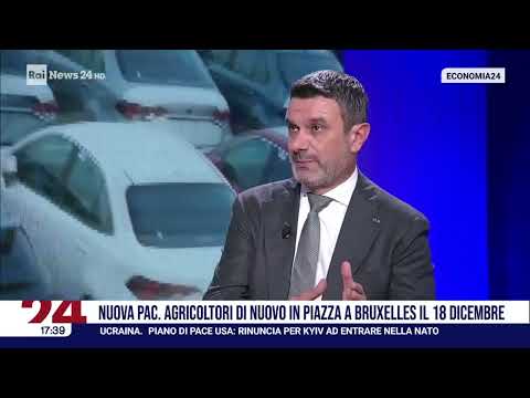 RAINEWS 24 - Il presidente di Cia in diretta su Pac, protesta a Bruxelles e manovra