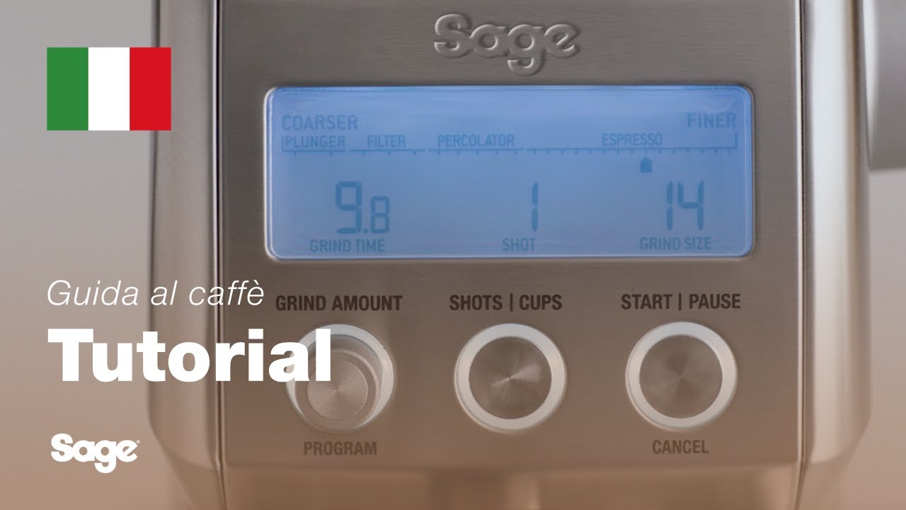 Come utilizzare il macinacaffè Smart Grinder™ Pro