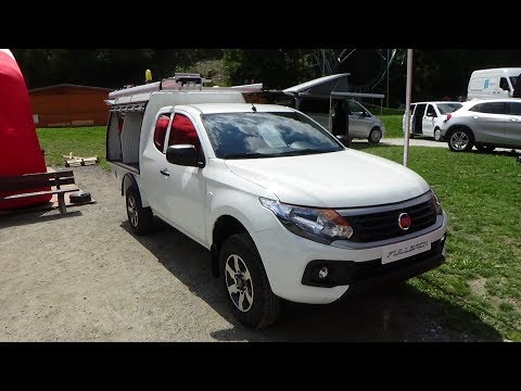 2018 Fiat Fullback Extended Cab Adventure 2.4 180 - Exterior and Interior - Foire 4x4 Valloire 2018