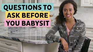 Babysitter Boss S1E5: What You Need to Ask Before Accepting a Babysitting Job