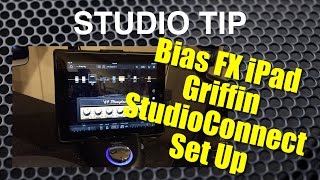 Video thumbnail for Bias FX iPad Griffin StudioConnect Set Up by HomeTracks