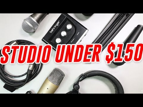 3 Full Recording Studio Setups Under $150 (Studio Setup)