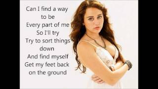 Miley Cyrus- Every Part Of Me (lyrics)