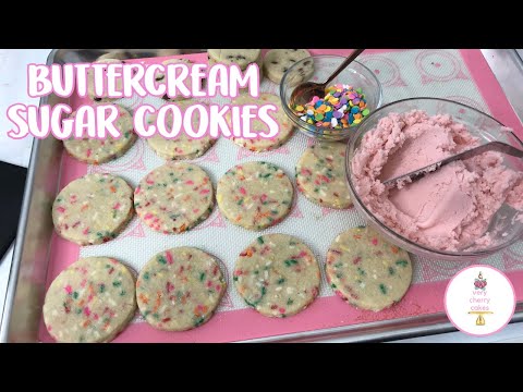 BUTTERCREAM SUGAR COOKIES