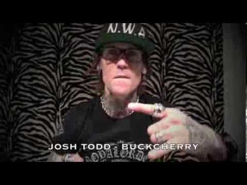 INTERVIEW WITH JOSH TODD FROM BUCKCHERRY @ LE FORUM BY ROCKNLIVE PROD