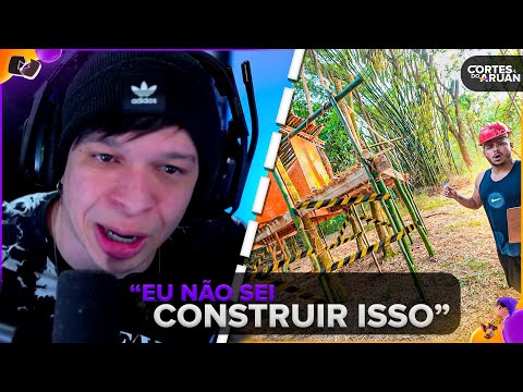 ARUAN REAGE: BATALHA DA MELHOR CONSTRUÇÃO DE CASA NA ÁRVORE COM MEUS AMIGOS (RENATO GARCIA)