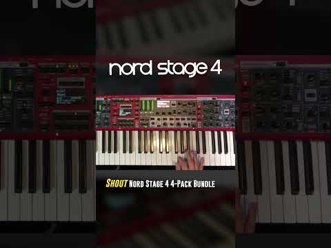 Nord Stage 4 Tears for Fears Shout Keyboard Cover #synth