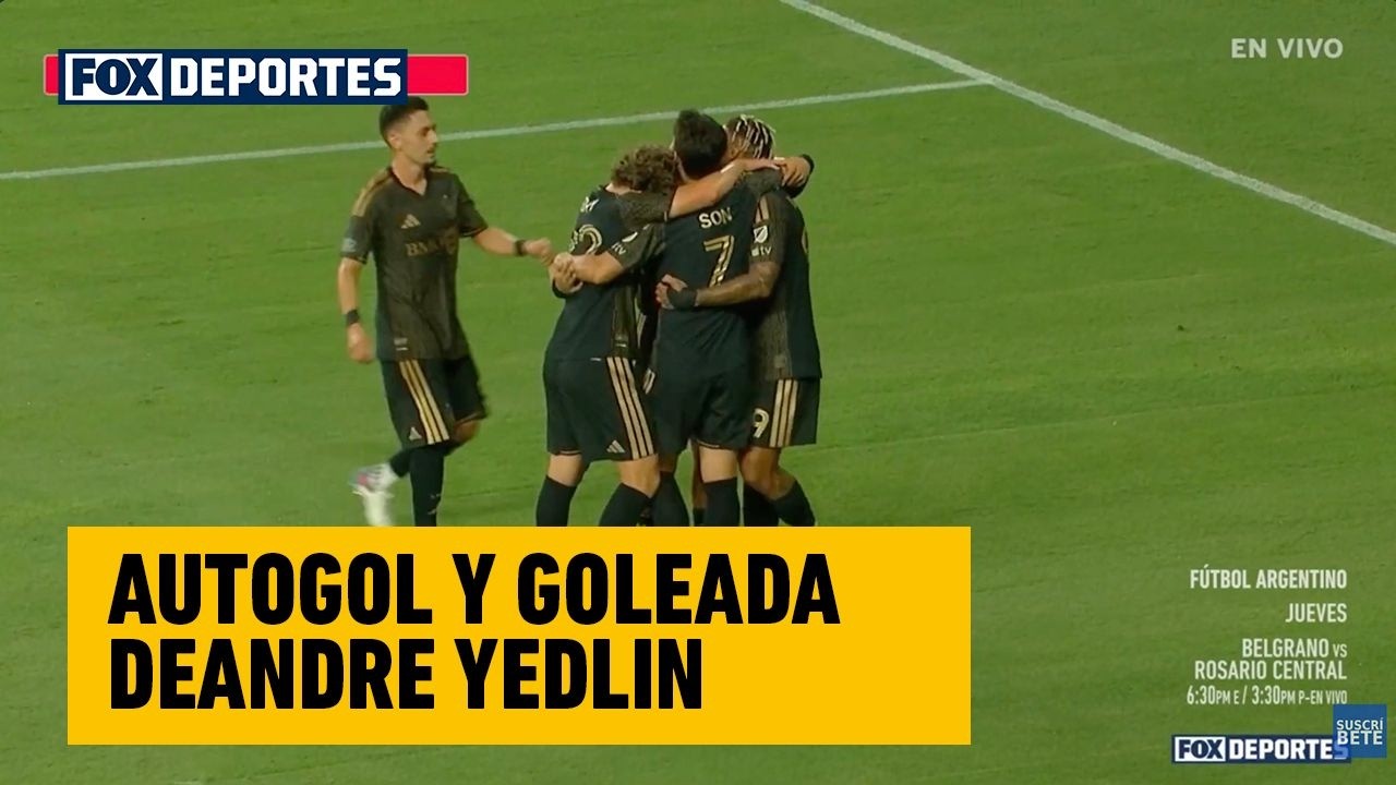 AUTOGOL Y GOLEADA DeAndre Yedlin | LAFC 3-0 Real Salt Lake | MLS 2026