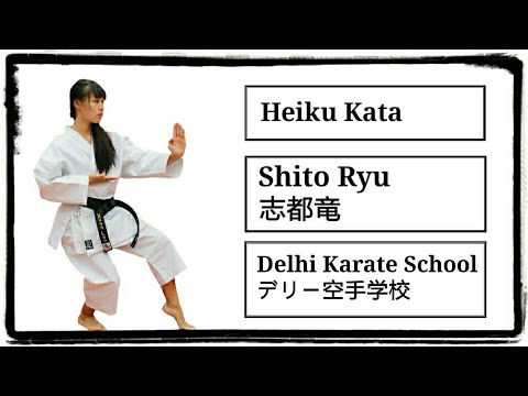 Heiku Kata | Shito-Ryu Kata | Delhi Karate School
