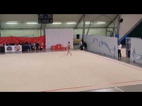 Cristina Tuccio cerchio ( finale). Campionato interregionale zona sud 2018