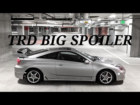 MITCH DORE | How To Install 00-05 Toyota Celica TRD SPOILER!!
