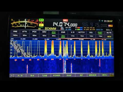 New features in V3+ themes of Wolf DDC/DUC all mode all band TRANSCEIVER