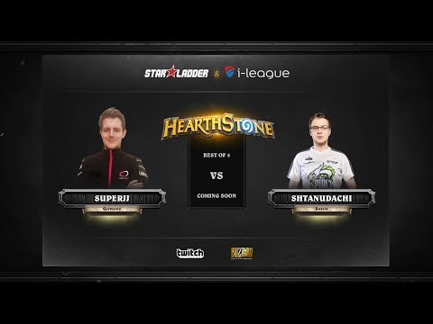 [EN] SuperJJ vs ShtanUdachi | SL i-League Hearthstone StarSeries Season 3 (26.05.2017)