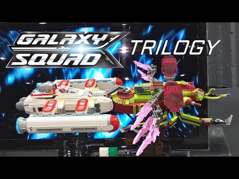 Galaxy Squad Trilogy - original Lego® creations by Jake Roos