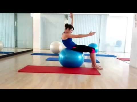 PILATES CON FITBALL