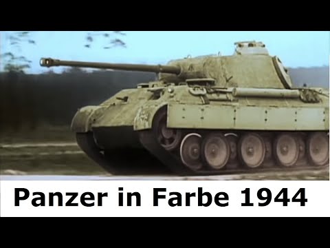 Panzer 1944 / 1945 - Color photographs of the fighting