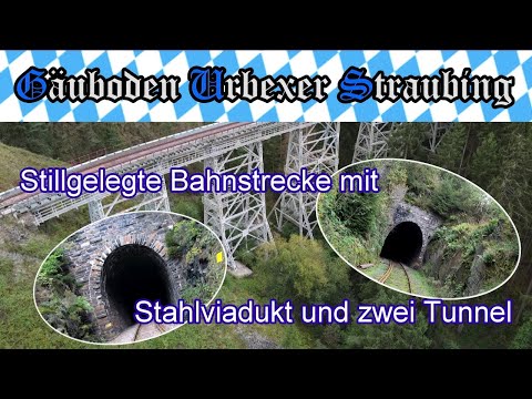 🏡 Lost Place 🚂 Stillgelegte BAHNSTRECKE mit STAHLVIADUKT und zwei TUNNEL 🌲 🌳 # 177