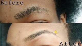 ✓HOW TO SHAPE YOUR EYEBROWS  Using a razor blade