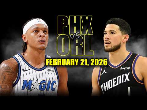 Phoenix Suns vs Orlando Magic Full Game Highlights – February 21, 2026 | NBA Season