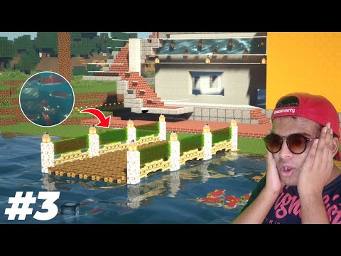 I created an AQUARIUM BRIDGE in Minecraft | Minecraft Duo Survival #3