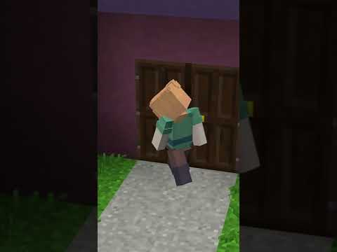 GUYS vs GIRLS - WHEN YOU LOST YOUR KEY |  MINECRAFT #SHORTS