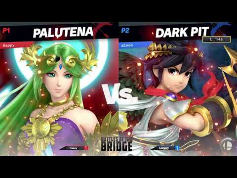 Battles at the Bridge #30 - Happy (Palutena, Hero) vs Luggy (Dark Pit, Hero) - Losers' Quarters