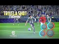 How to perform trivela / outside curler shot || efootball 2024 mobile