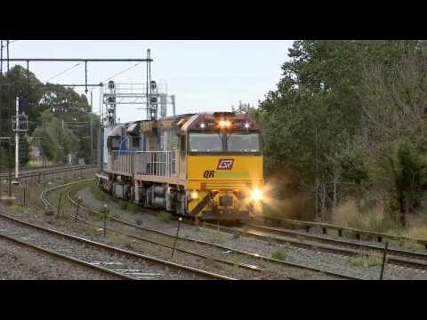 QRNational Container Freight Train - PoathTV Australian Railroads and Railways