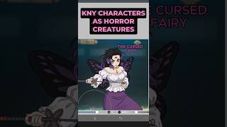 What if the characters from Kny were creatures of horror? #kny #demonslayer #drawing #animeart